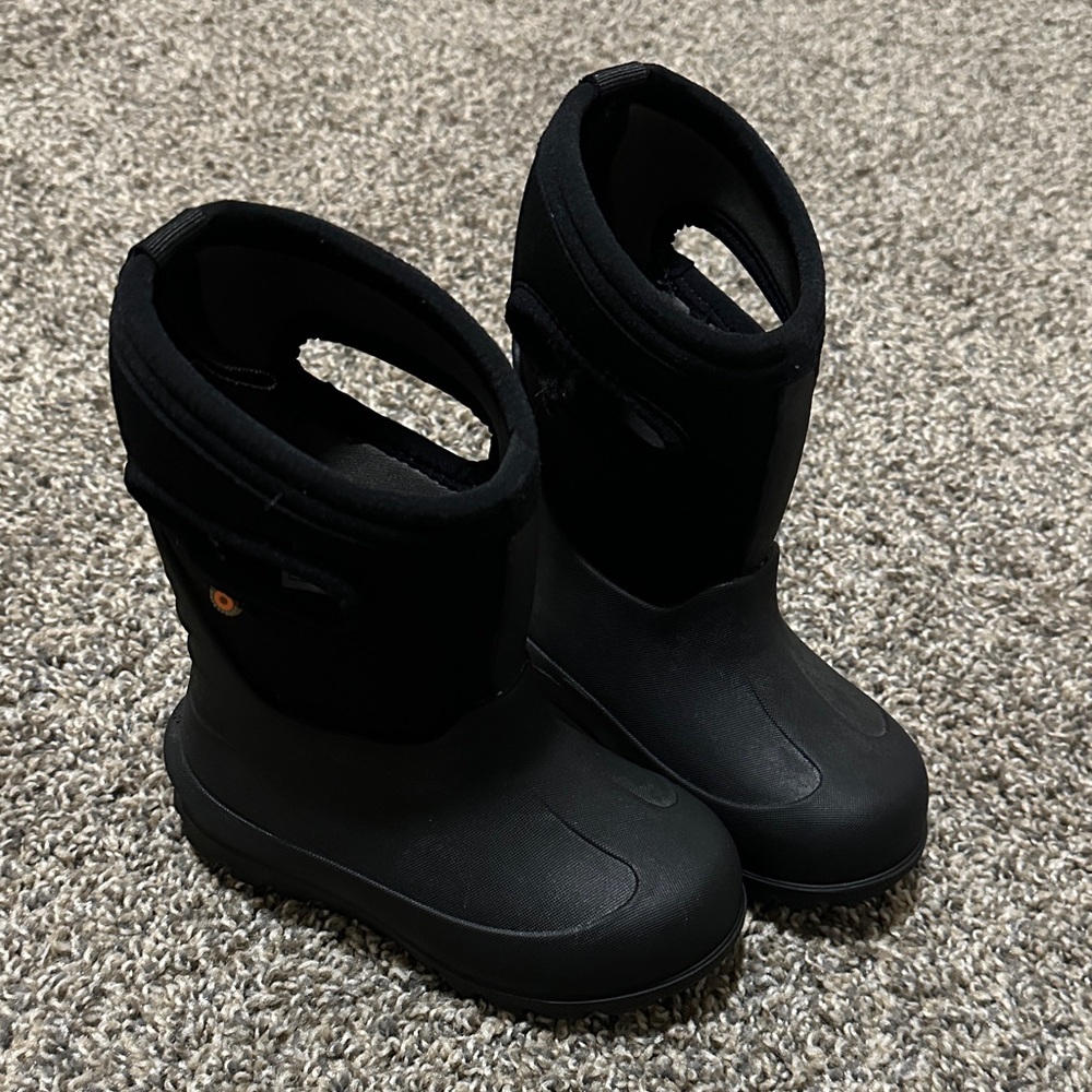 Bogs Seamless Black Winter Boot Waterproof